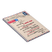 Aan mijn zoon Gift, mam en zoon, liefdesbrief aan Notitieboek (Rechterzijde)