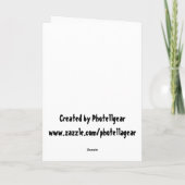 Aan Mijn Zuster - Wenskaart Kaart (Achterkant)