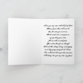 Aan Mijn Zuster - Wenskaart Kaart (Binnen)