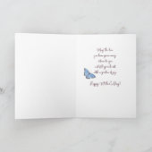 Aan moeder in de Moederdag Liefde met Sinaasappel  Kaart (Binnen)