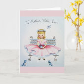 aan moeder met liefde Moederdag Kaart (Gele Bloem)