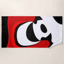 Aan Mr. Redd: Abstract zwart, wit & rood