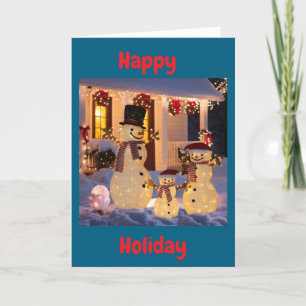 AAN ONS DENKEN OP ZIJN MOOIST VAKANTIE FEESTDAGEN KAART