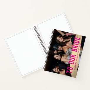 Aan onze bruid, brieven van uw stam notitieboek