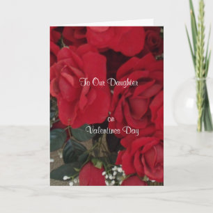 Aan onze dochter feestdagen kaart
