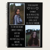 Aan onze dochter Liefde Boodschappenplanner Planner (Voorkant)