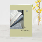 Aan onze minister kaart (Gele Bloem)