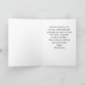 Aan onze pastoor "een feest" kaart (Binnen)