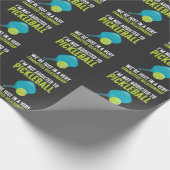 Aan Pickleball Player Sport Athlete Humor Cadeaupapier (Hoek)