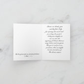 Aan predikant en vrouw bedankkaart (Binnen)