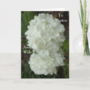 Aan Predikant en Vrouw Bedankkaart