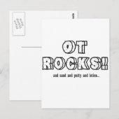 AAN ROCKS! BRIEFKAART (Voorkant / Achterkant)