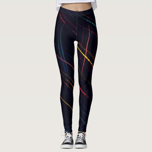 aan straffen blootstellen leggings (Voorkant)