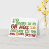 Aan Tai van de Praktijk Chi Kaart (Gele Bloem)