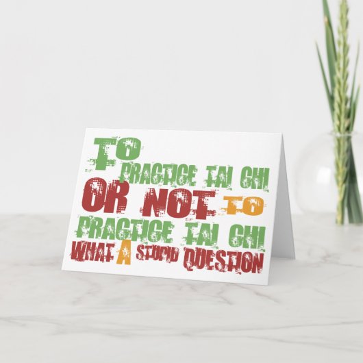 Aan Tai van de Praktijk Chi Kaart (Voorkant)
