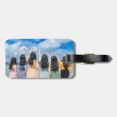 AAN TE PASSEN ZOMER VACATIE IN EUROPA MEISJES OP T BAGAGELABEL (Achterkant horizontaal)