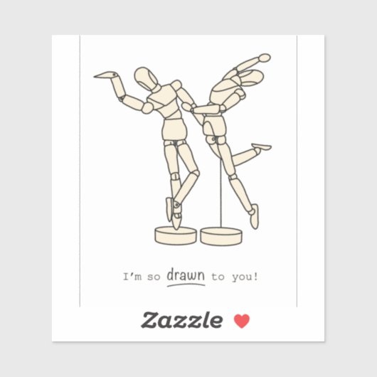 Aan u getekend sticker (Vel)