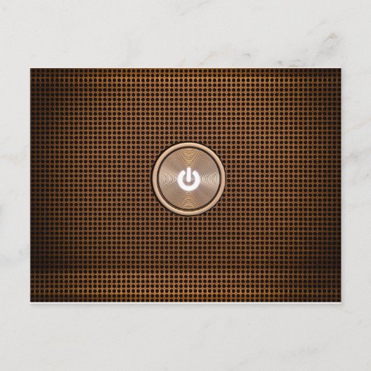 Aan/uit-knop Briefkaart (Voorkant)