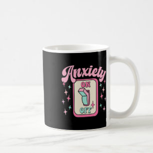 Aan-uit-schakelaar Fun Mental Health Awareness Ret Koffiemok