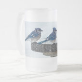 Aan uw zijde door het Storm Frosted Mok (Voorkant links)