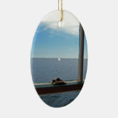 Aan Zee, aan Zee Keramisch Ornament (Rechts)