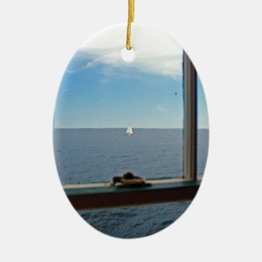 Aan Zee, aan Zee Keramisch Ornament (Voorkant)