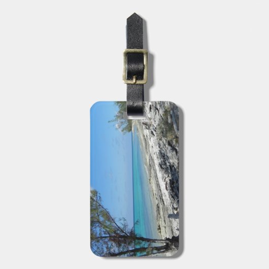 Aan zee - bagagelabel (Voorkant verticaal)