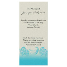 Aan zee in Zand en Aqua Trouwprogramma