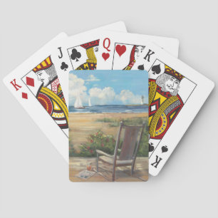 Aan zee pokerkaarten