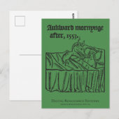 Aan zijn/haar coy iets Briefkaart (Voorkant / Achterkant)