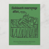 Aan zijn/haar coy iets Briefkaart (Voorkant)