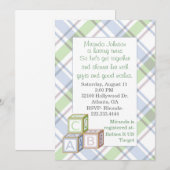 Aanbesteding Baby shower Kaart (Voorkant / Achterkant)