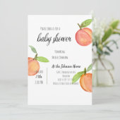 Aanbesteding Baby shower Waterverf (Staand voorkant)