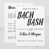 Aanbesteding Bachelor/Bachelorette Kaart (Voorkant / Achterkant)