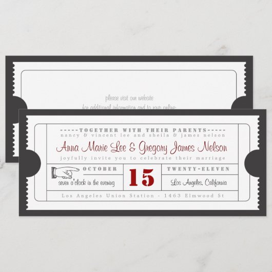 aanbesteding kaart (Voorkant / Achterkant)