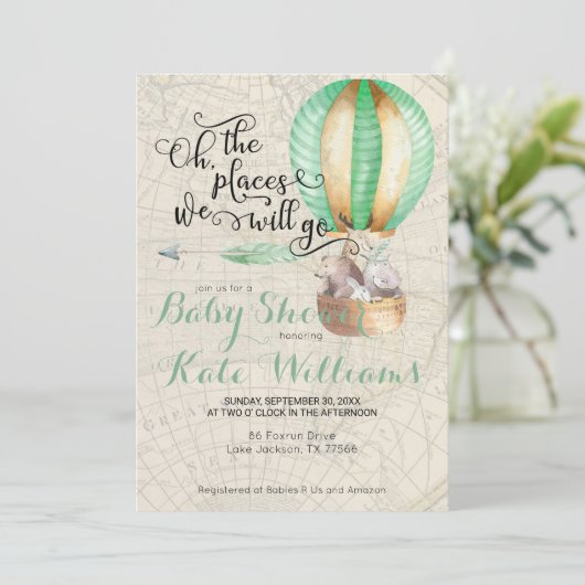 Aanbesteding met Baby shower (Staand voorkant)