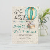 Aanbesteding met Baby shower Kaart (Staand voorkant)