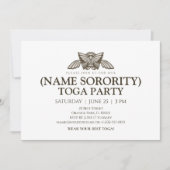 Aanbesteding van de Griekse Toga-partij Kaart (Voorkant)