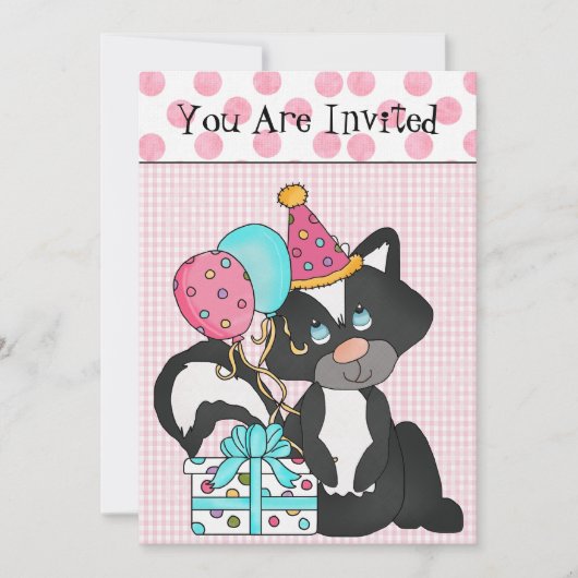 Aanbesteding van de verjaardag van Custom Girl Kaart (Voorkant)