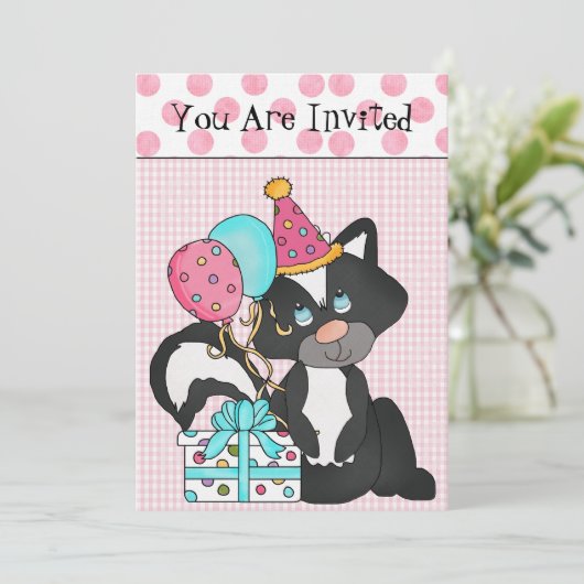 Aanbesteding van de verjaardag van Custom Girl Kaart (Staand voorkant)