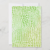 Aanbesteding voor Alligator of Crocodile Birthday (Achterkant)