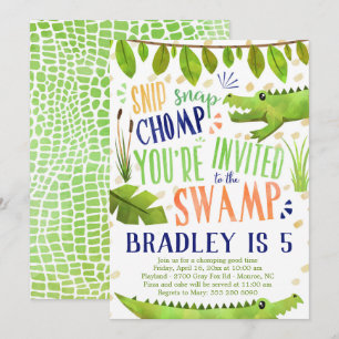 Aanbesteding voor Alligator of Crocodile Birthday