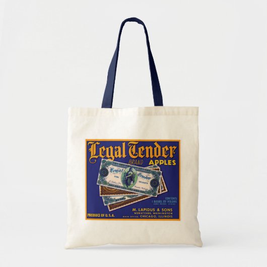 Aanbestedingsappelen Tote Bag (Voorkant)