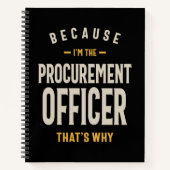 Aanbestedingsfunctionaris Functietaak Voordeel Notitieboek (Voorkant)