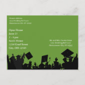 Aanbestedingsklasse afstuderen 2010 uitnodiging briefkaart (Achterkant)