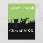 Aanbestedingsklasse afstuderen 2010 uitnodiging briefkaart (Voorkant)