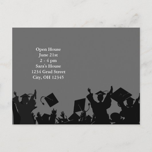 Aanbestedingsklasse afstuderen 2010 uitnodiging briefkaart (Achterkant)