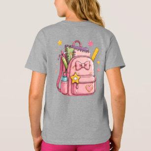 Aanbeveling: "Cute Cartoon School Backpack Illu T-shirt