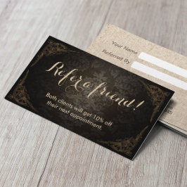 Aanbevelingskaartje |  omhuld Damask Beauty Salon