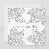 Aanbevolen 020617 Volwassenkleurend Roos Kaart (Achterkant)